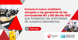 Conoce el nuevo mobiliario otorgado a los ganadores de las convocatorias 001 y 002 del a&ntilde;o 2022